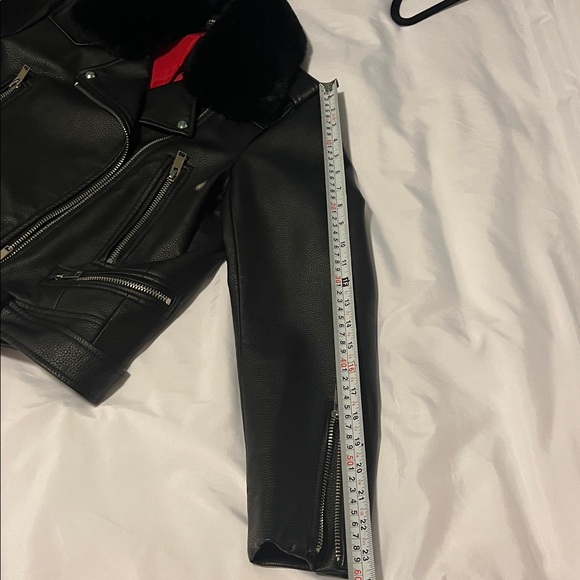 Zara moto fur jacket - Picture 5 of 16